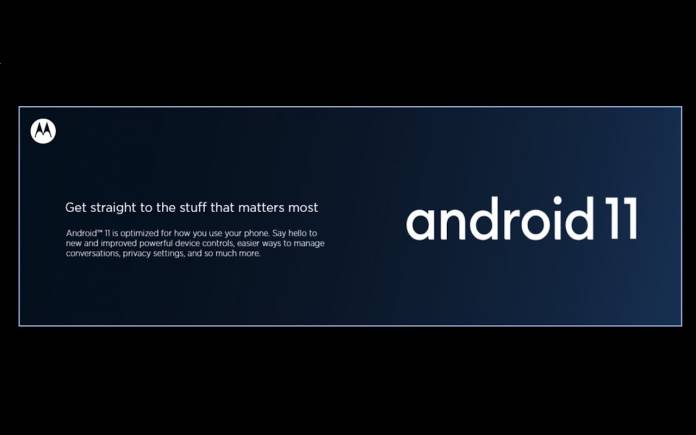 Motorola Phones Android 11 Update Schedule