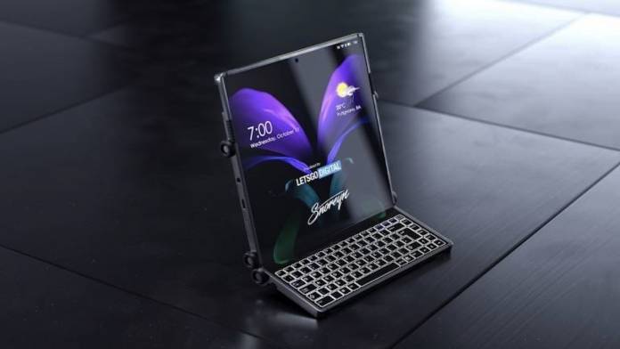 Samsung Foldable Phone Concept Image