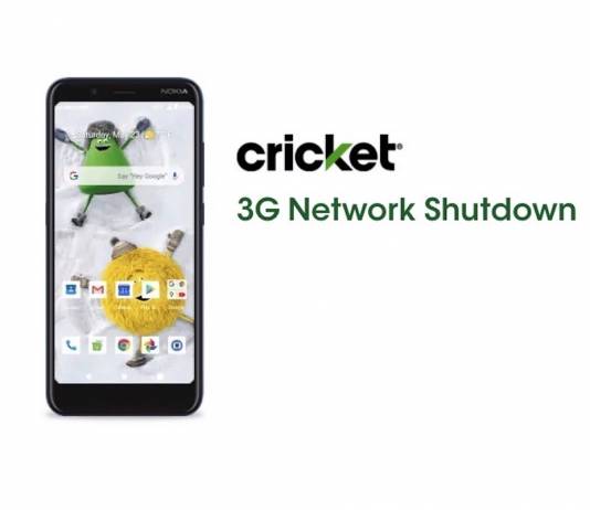 Cricket Wireless 3G Network Shutdown