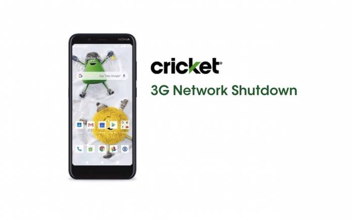Cricket Wireless 3G Network Shutdown