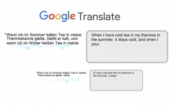 Live Speech Translation in Google Translate