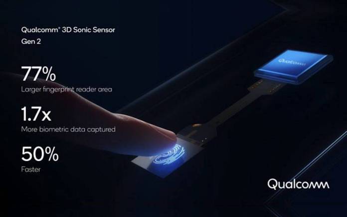 Qualcomm 3D Sonic Sensor Gen 2