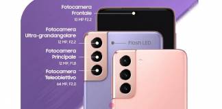 Samsung Galaxy S21 5G Camera Specs