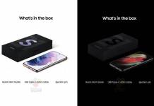 Samsung Galaxy S21 Launch Box