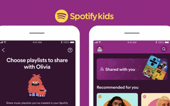 Spotify Kids Shared Playlist