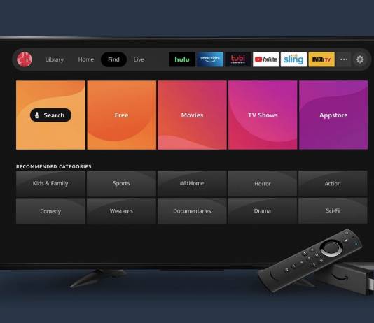 Amazon FIre TV UI Update Concept