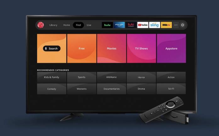 Amazon FIre TV UI Update Concept