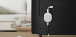 Google Chromecast firmware version 2021