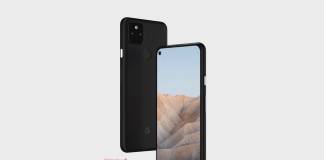 Google Pixel 5a Design