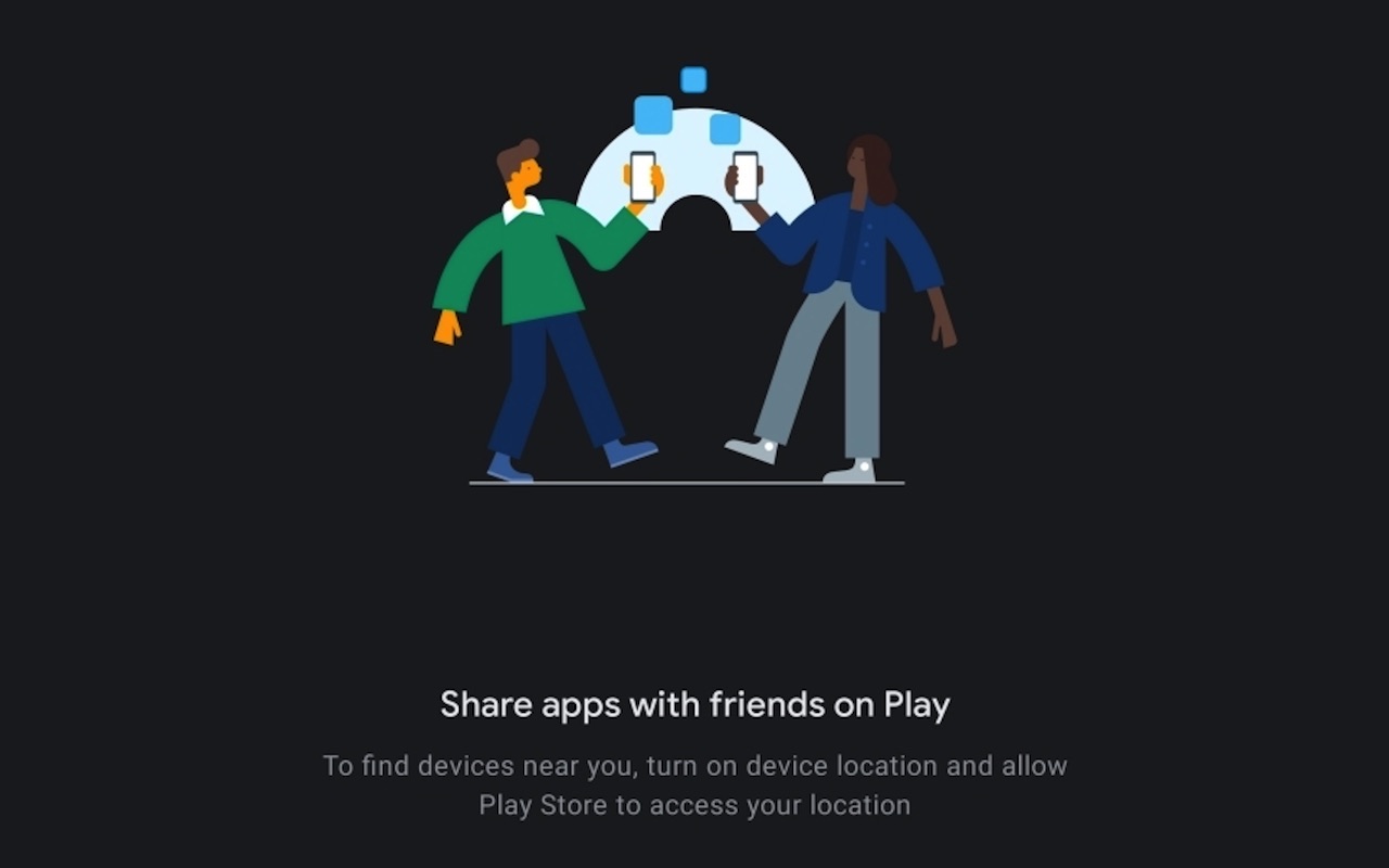 play store now allows sharing of apps