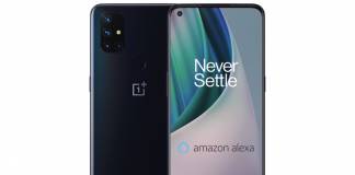 OnePlus Nord N10 5G Amazon Alexa Support