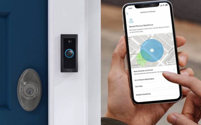 Ring Geofence Ring Video Doorbell Wired