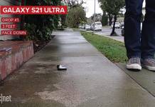 Samsung Galaxy S21 vs. Galaxy S21 Ultra Drop Test