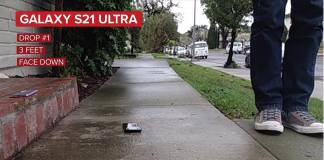 Samsung Galaxy S21 vs. Galaxy S21 Ultra Drop Test