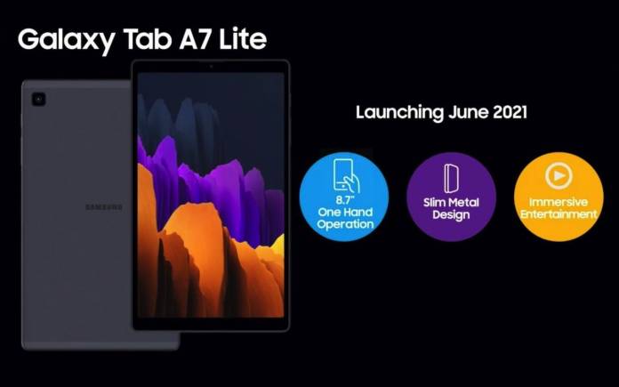 Samsung Galaxy Tab A7 Lite