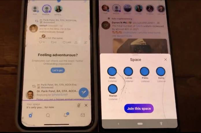 Twitter still working on Spaces for Android devices - Android Community