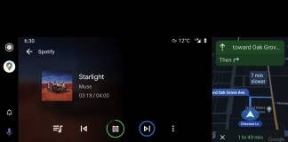 Android Auto Split Screen Feature