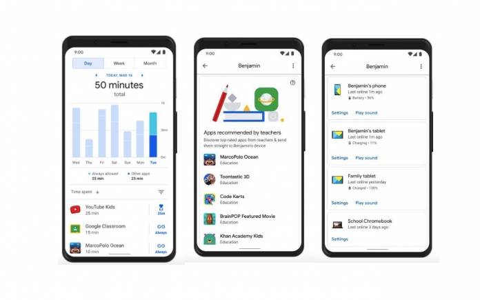 Google Family Link March 2021 Update