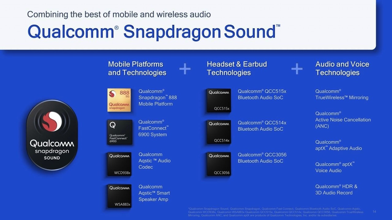 Qualcomm Snapdragon Sound Details