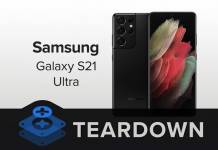 Samsung Galaxy S21 Ultra Teardown