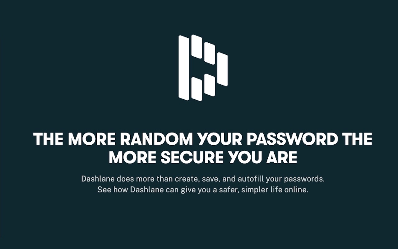 Dashlane Essentials Plan Password Changer Autofill