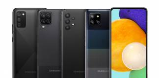 SAMSUNG Galaxy A02S A12 A32 A42 5G 5G A52 5G Lineup