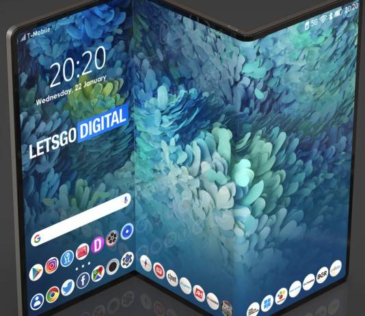 Samsung Galaxy Z Fold 3 Concept Image