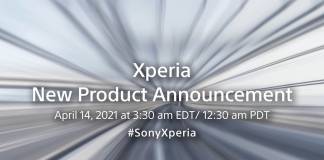 Sony Xperia April 14 2021