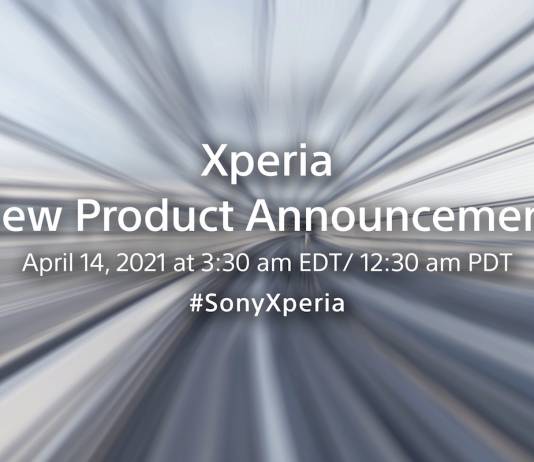 Sony Xperia April 14 2021