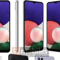 Samsung Galaxy A22 Image Renders