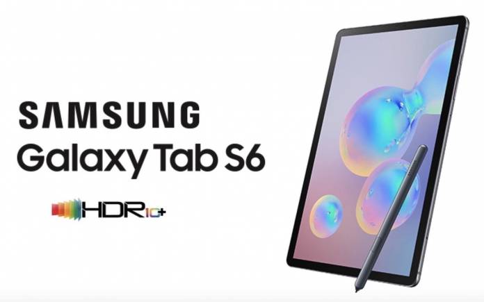 Samsung Galaxy Tab S6 Software Update