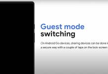Android Go Guest Mode Switching