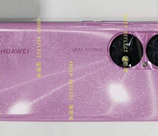 Pink HUAWEI P50