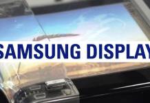 Samsung Display Foldable Flexible