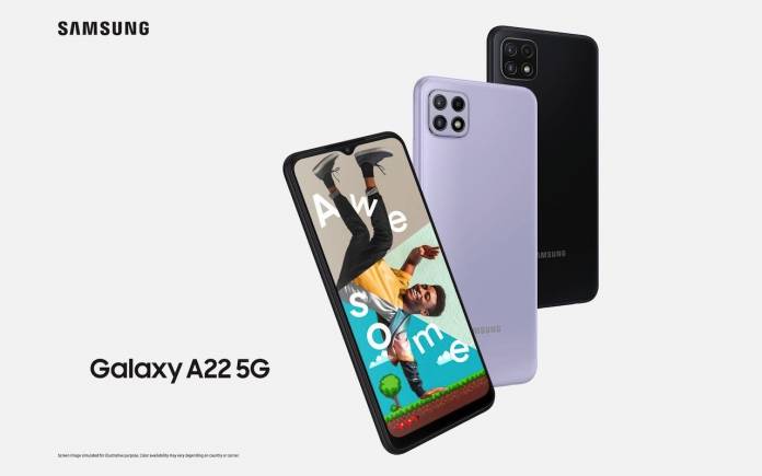 Samsung Galaxy A22 5G Features Samsung Galaxy A22 5G Features