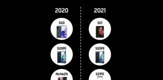 Samsung Galaxy S21 FE Samsung Galaxy Note 21