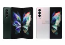 Samsung Galaxy Z Fold 3 Image Renders