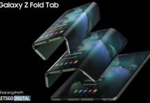 Samsung Galaxy Z Fold Tab