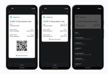 Google Passes API Covid Cards