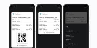 Google Passes API Covid Cards