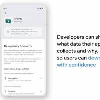 Google Play safety section details 2