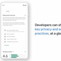 Google Play safety section details
