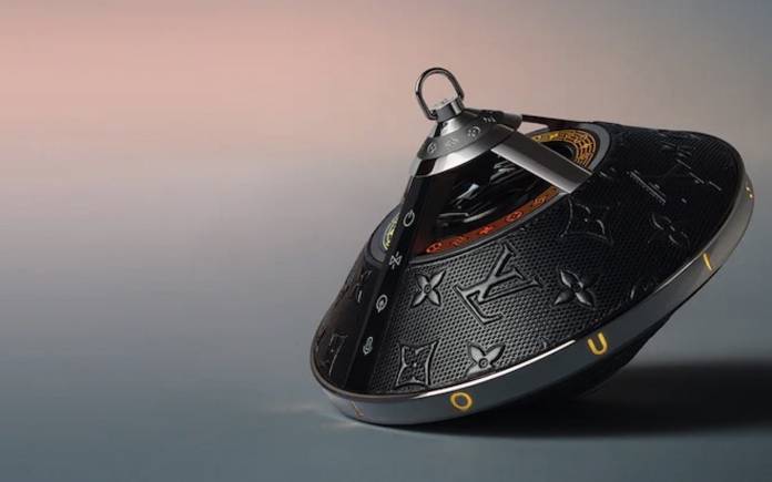 Louis Vuitton made a light-up wireless speaker that looks like a UFO