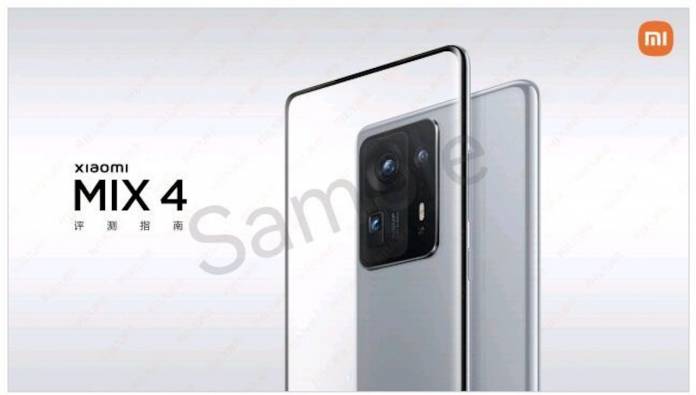 Mi Mix 4 Design