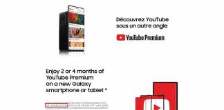 Samsung Galaxy S21 FE YouTube Premium