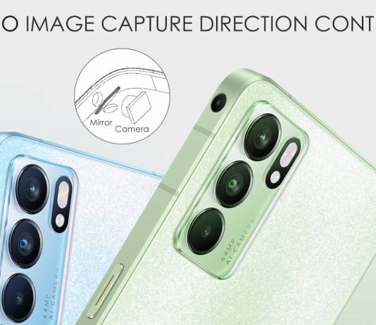 Oppo Reno Phone with multi-directional camera