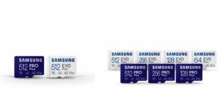 Samsung PRO Plus EVO Plus microSD cards