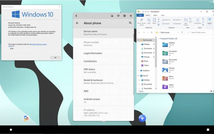 download android apps to windows 10