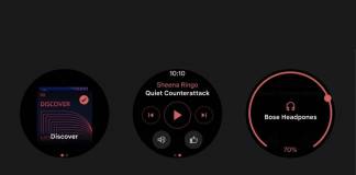 YouTube Music app Wear OS 2.0