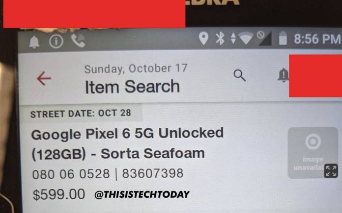 Google Pixel 6 Price